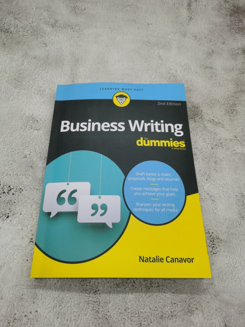 business writing for dummies 英文版 现货