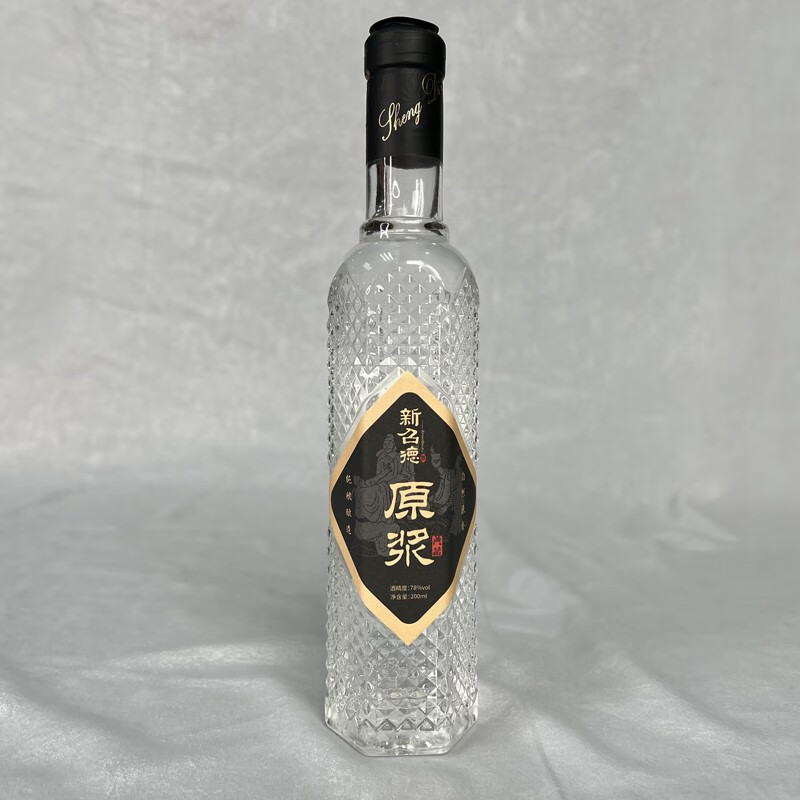 老召德78度清香型白酒高端礼盒酒超高度白酒纯粮酒 酒厂直营平度特产 78%vol 375mL 6瓶 整箱装