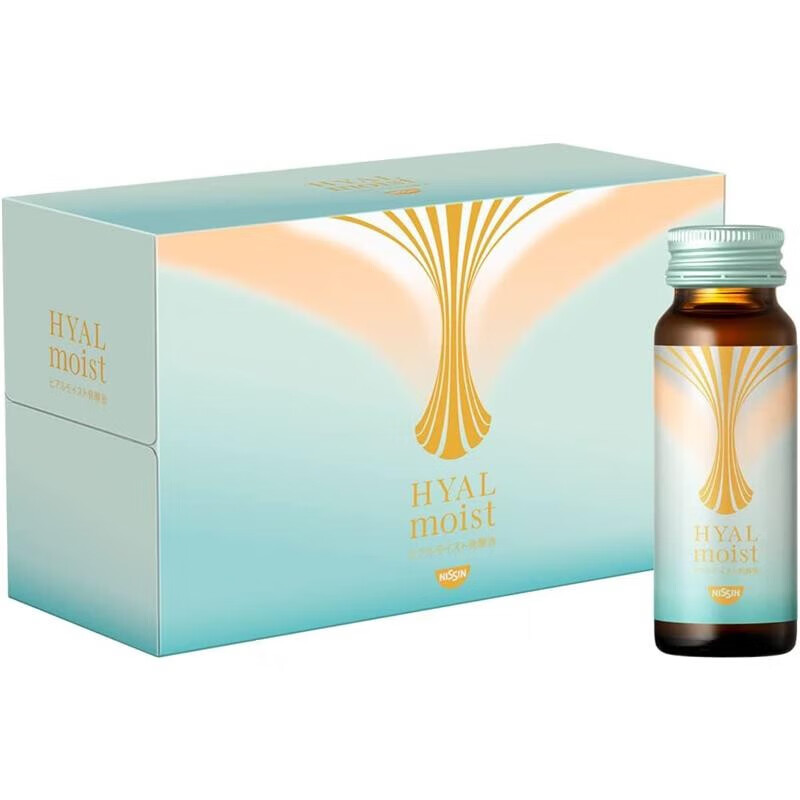【日本直邮】日清(nissin)饮品hyal moist乳酸菌还原玻尿酸 含胶原