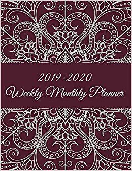 【预订】2019-2020 weekly monthly planner: brown