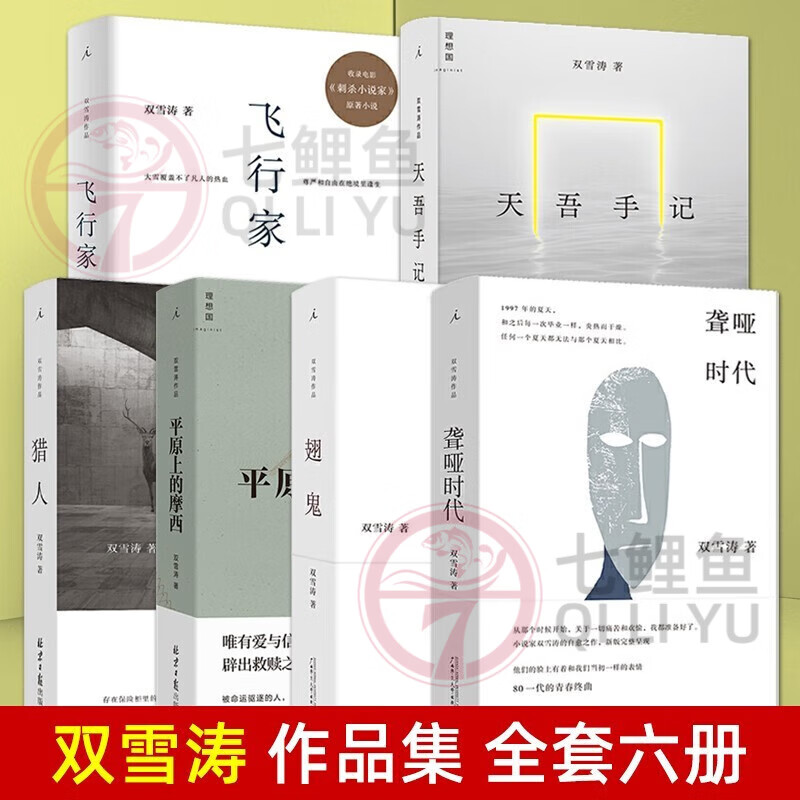 双雪涛作品集(全六册)天吾手记+平原上的