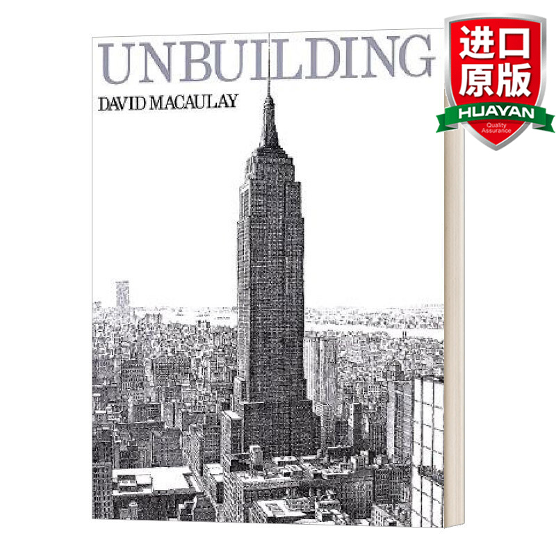 英文原版 凯迪克奖作者大卫麦考利 古建筑 unbuilding 英文版 进口