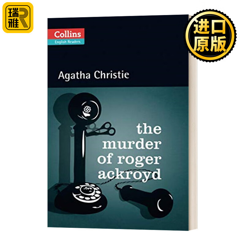 英文原版小说 Collins Agatha Christie ELT Readers The Murder of Roger Ackroyd B2 英文版 进口原版英语书籍