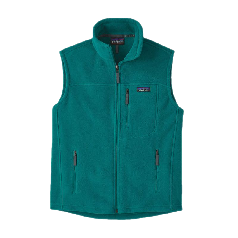 巴塔哥尼亞 馬甲背心抓絨男款23010秋冬新款保暖舒適新款爸爸防風(fēng)防寒 進(jìn)口 Borealis Green XS