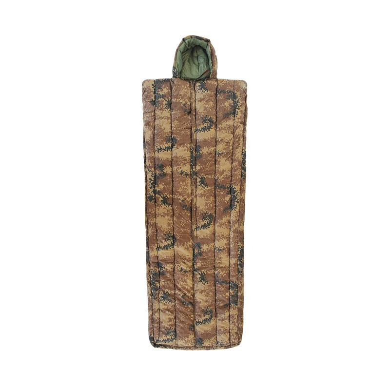 鸿军(hong jun) hjdysd07 户外野营太空棉单人睡袋 大衣式睡袋 沙漠