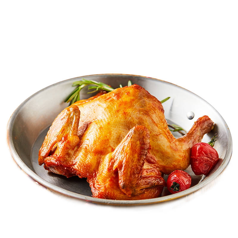 圣农 奥尔良风味烤鸡480g/袋冷冻整鸡半成品微波空气炸锅预制菜
