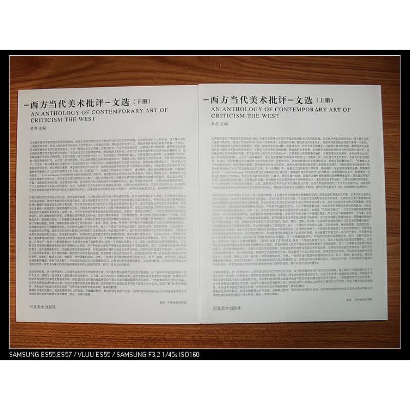 全新正版 西方当代美术批评文选(上下册)  河北美术出版社