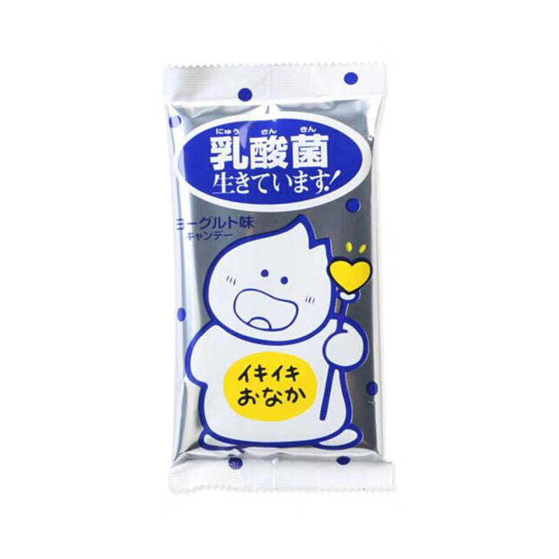 日本进口零食 八尾原味波仔糖活性乳酸菌糖儿童礼物波珠糖20g 原味