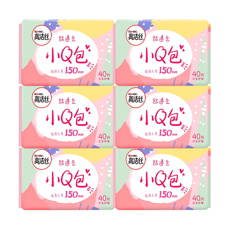 �߽�˿��Kotex������ СQ��150mm������������������������������������ ���� 150mm 240Ƭ ��40Ƭ*6���� 22.9Ԫ