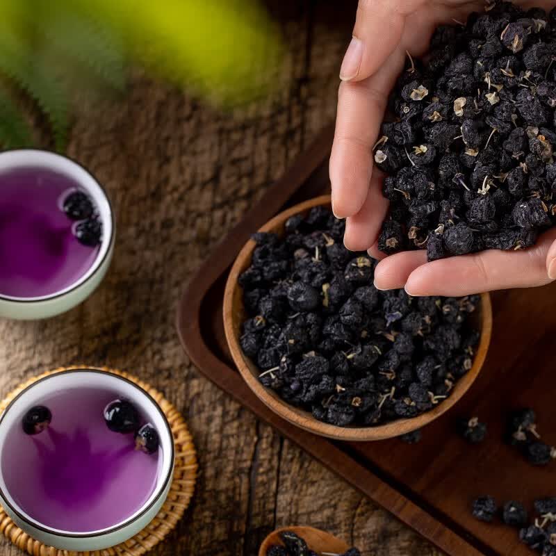 枣阿布新疆黑果枸杞180g牛头大果大颗粒正宗构杞茶泡水男肾苟杞子干 