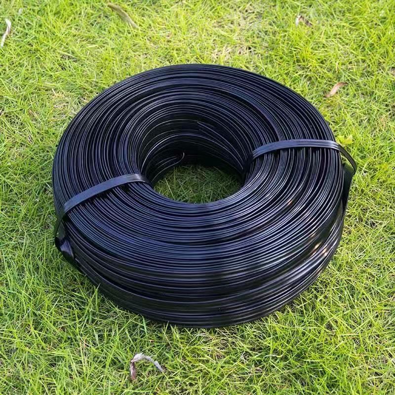 蔬菜大棚压膜绳 配件大棚用品加厚防晒绳子耐磨压膜带扁带抗老化 黑色
