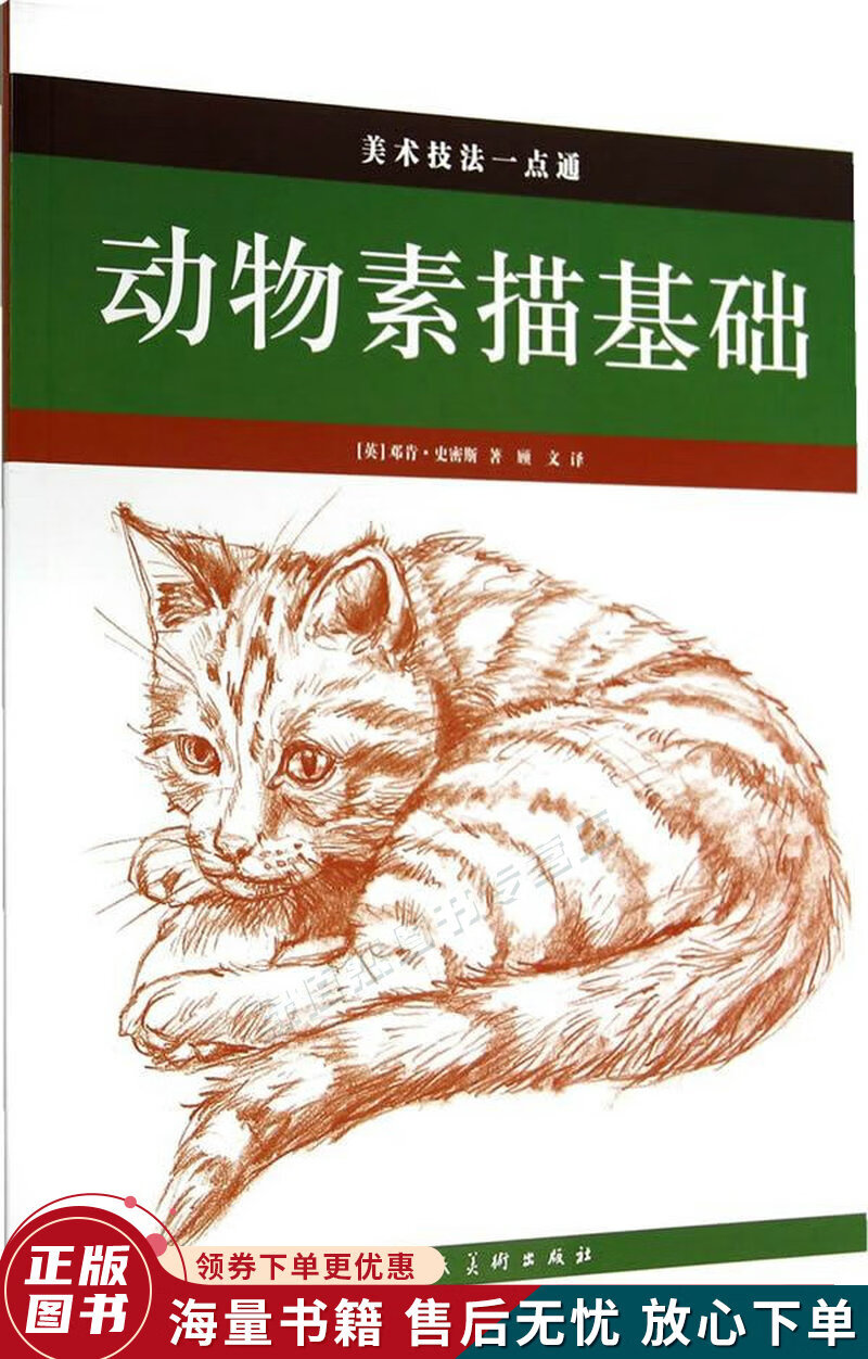 动物素描基础---美术技法一点通