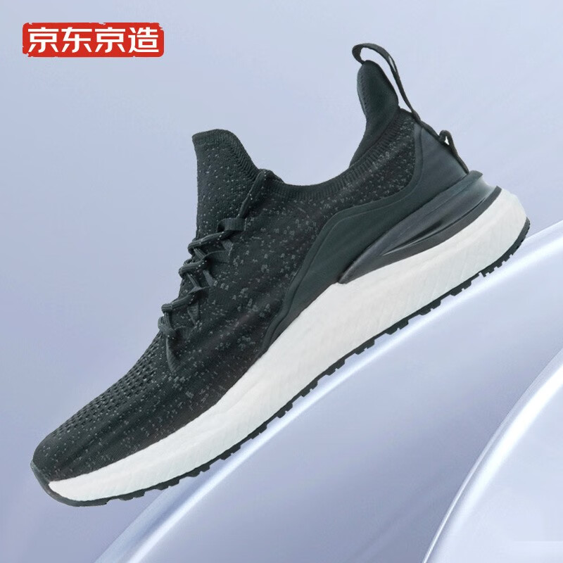 京东京造latit系列爆米花弹底运动鞋网面透气飞织减震防滑耐磨休闲鞋