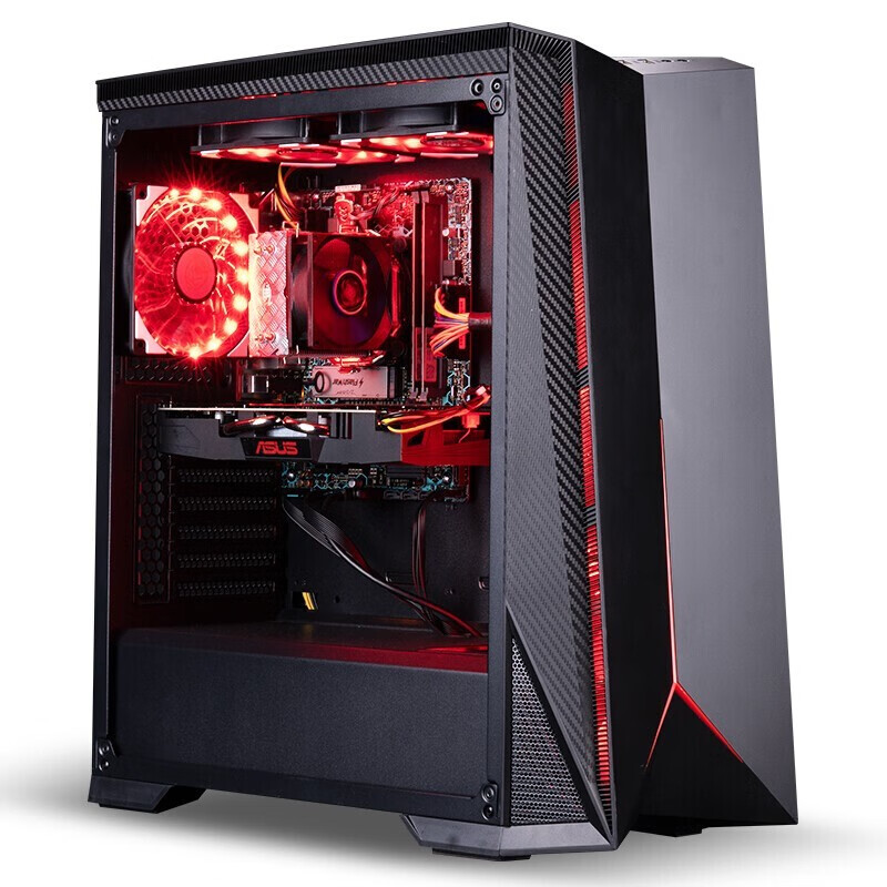 攀升水冷游戏电脑主机