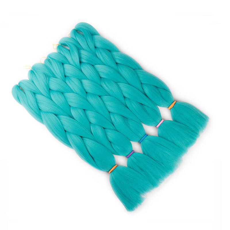 纯色大辫子欧美假发jumbo braid hair单色化纤辫子高温丝脏辫 a1-1