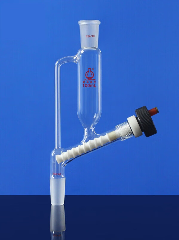 粉沫加料漏100250ml实验室漏斗联华玻璃仪器lh-231 容量100ml磨口19