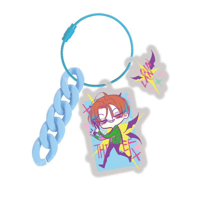 非友人关系 系列周边 滑鼠 桌垫 q版钥匙扣 色纸 角色钥匙扣 仿光碟压