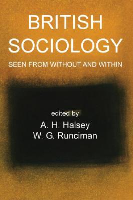 预订british sociology seen from without and within