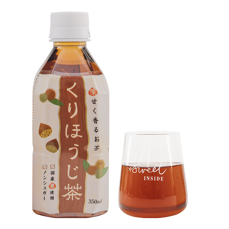 福井盛田日本进口饮料 福井盛田板栗风味茶350ml hot&cold饮料聚会茶