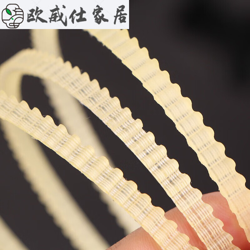 锁边机皮带老式电动缝纫机配件马达皮带齿轮带包缝拷边机皮带 111#*(5