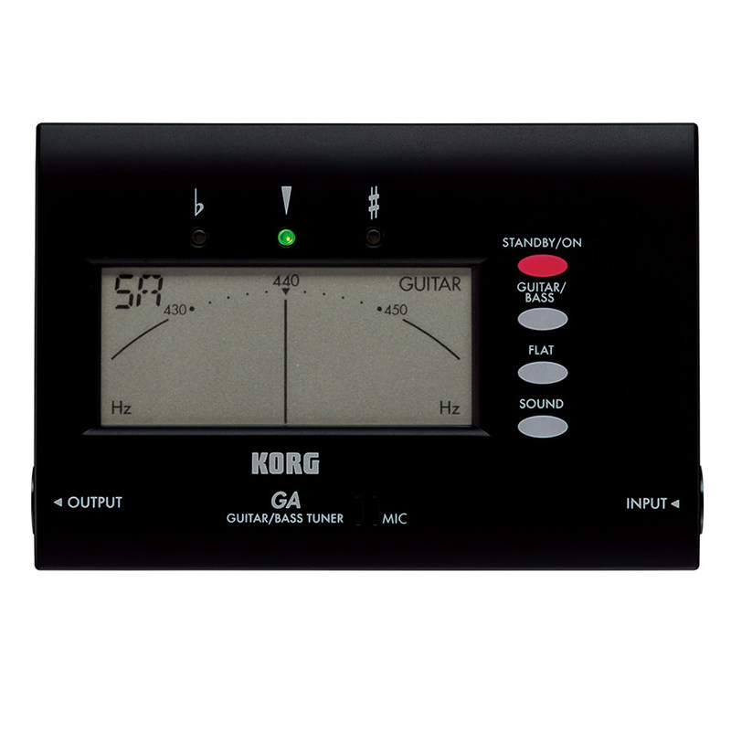 Korg科音CA-2/CA50调音器小提琴专用小号长笛萨克斯琵琶二胡古筝 吉他贝司用GA40调音器
