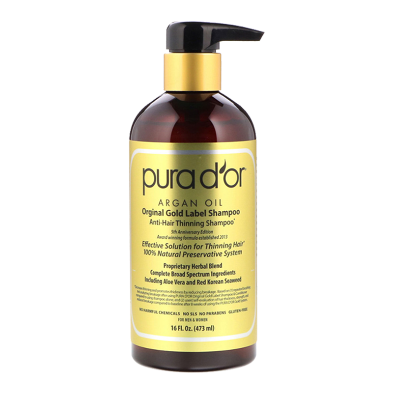 PuraD'or缓解头发稀疏洗发水金装,品牌推荐