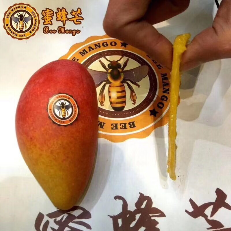 善淘鲜缘蜜蜂芒海南树熟贵妃芒吸着吃芒果新鲜应季水果 净重4斤