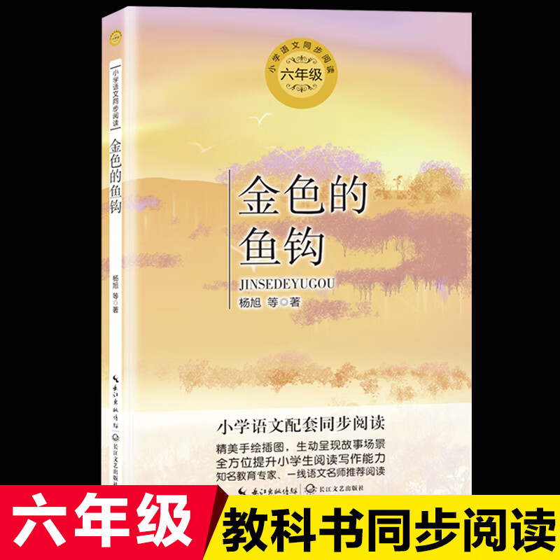 金色的鱼钩 杨旭著 长江文艺出版社 小学生六年级课外书儿童文学配套