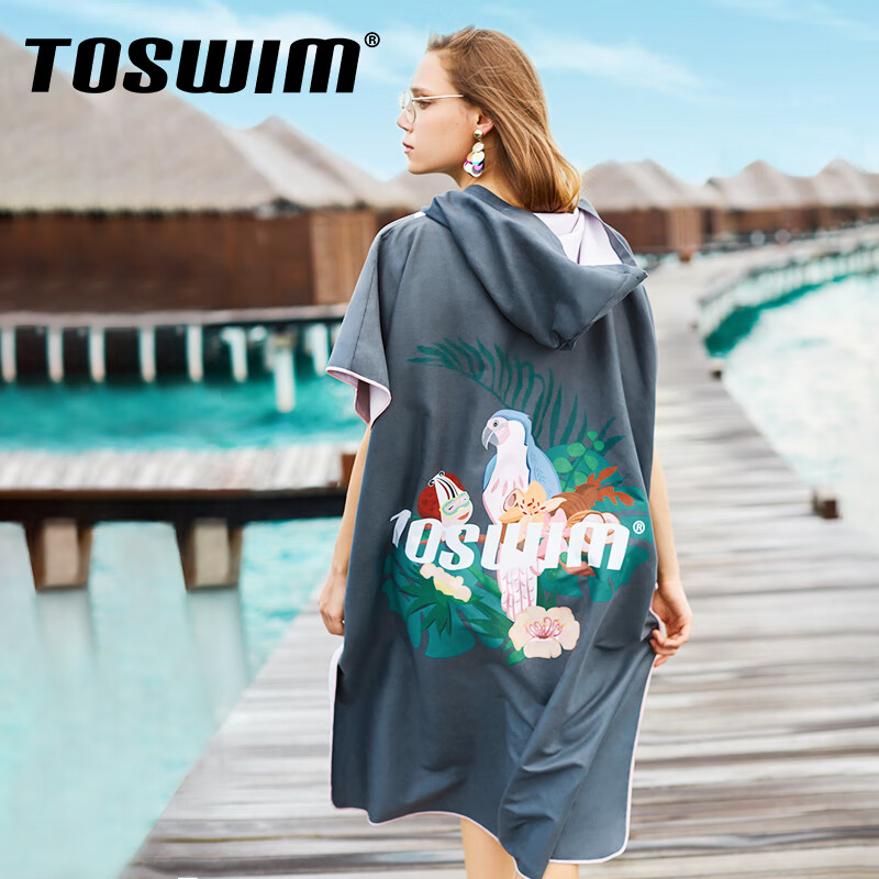 TOSWIM 运动 游泳浴巾商品图片-3