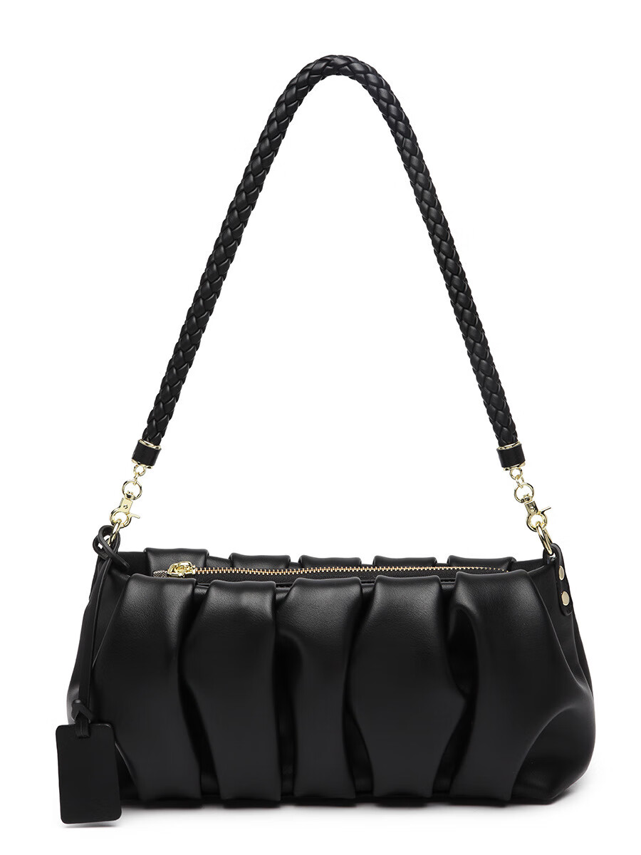 绪隐2022新款潮流女包夏季单肩腋下包小众网红褶皱云朵包手提包斜挎包