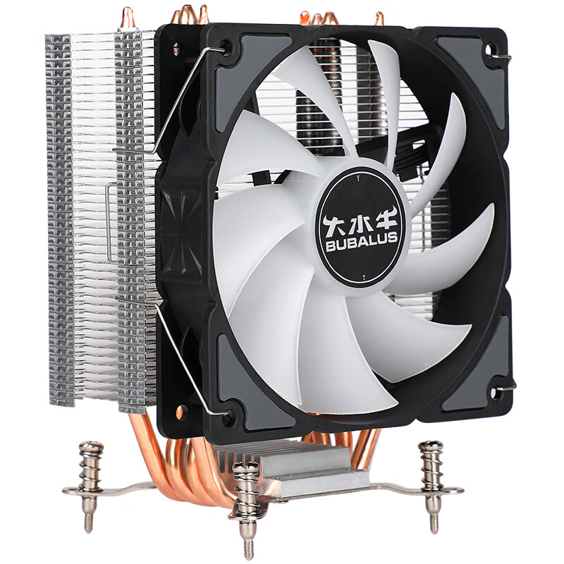 大水牛（BUBALUS）T43 4热管CPU风冷散热器（支持Intel多平台/PWM温控/12CM风扇/附带硅脂/锁具式/支持1700）