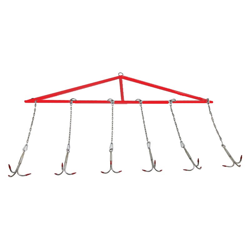 彬固打捞钩 水上应急救援锰钢镀锌水中滚钩 救生打捞钩 防汛水下清理