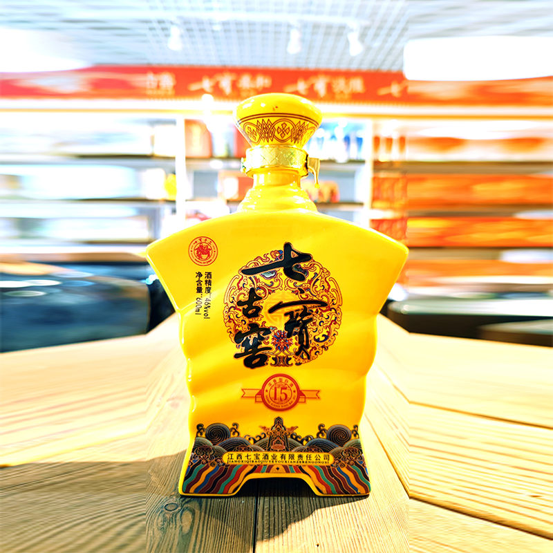 七宝古窖46度升级版十五年七宝古窖酒 46%vol 600ml 1盒 46%vol