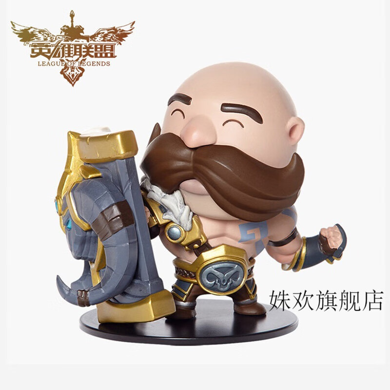 英雄联盟手办盲盒 英雄联盟lol景品q版手办盲盒ez诺手金克斯丝盖伦