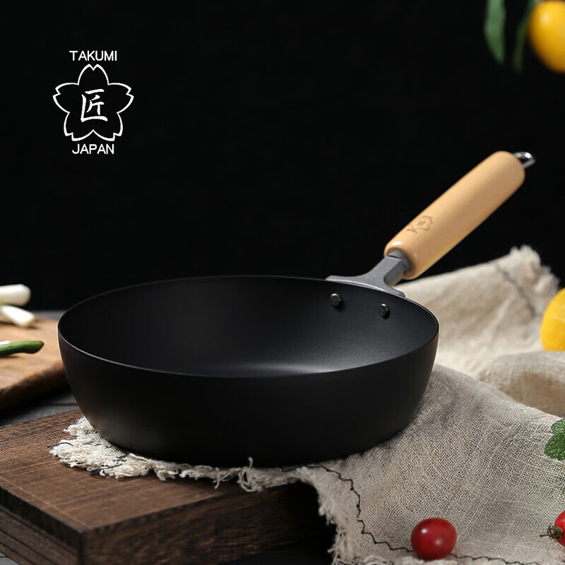 柳宗理(soriyanagi) 日本原装进口匠系列柳宗理铁锅小煎锅平底小锅