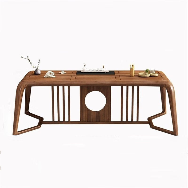 pmru广东佛山东莞家具新中式茶桌实木茶台阳台小户型民宿功夫茶桌椅组