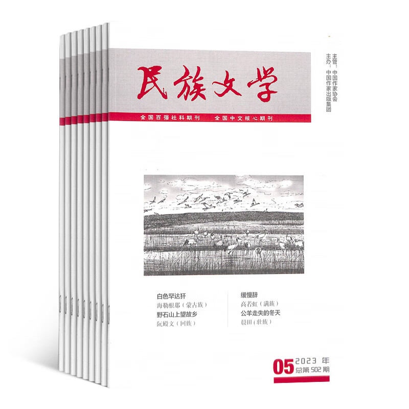 【满200减100】民族文学杂志 2026年1月起订 1年共12期 杂志铺 民族文学文化学习交流 少数民族文学刊物