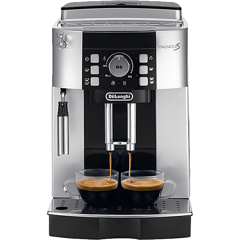 德龙(Delonghi) ECAM21.117.SB全自动咖啡机 意式现磨咖啡机 银色 家用100002763936