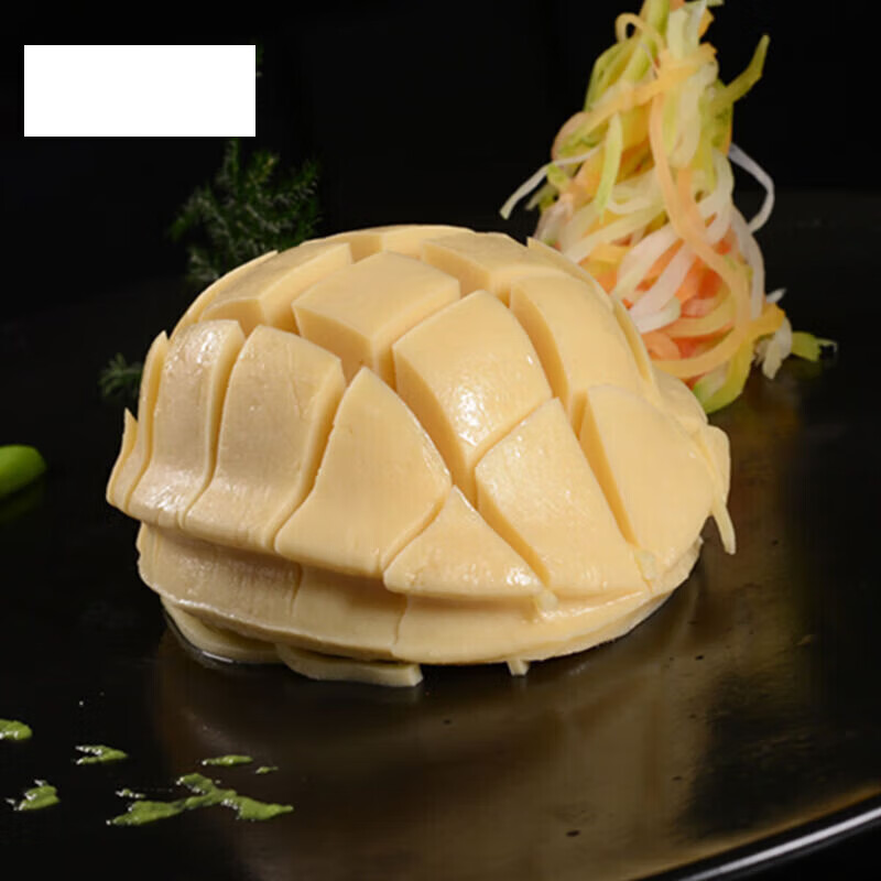 宜享健康素鲍鱼刺身伴侣即食素食凉素鱼 素鲍鱼250克(1只)