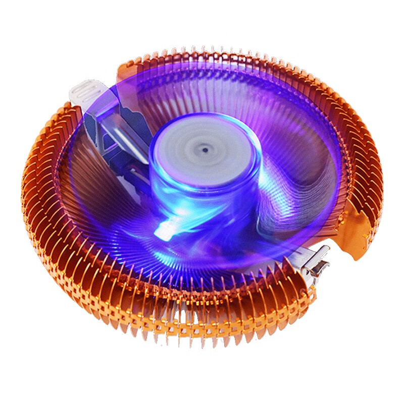 欧元素（OUYUANSU） 台式机电脑CPU散热器Intel775英特尔1155AMD静音CPU风扇 旋风200标准版