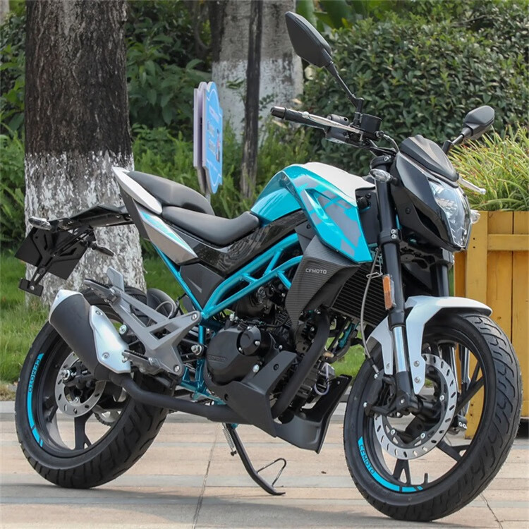 桃路新款春风街车nk150电喷水冷sr250机车狒狒st摩托车趴赛大跑车整车