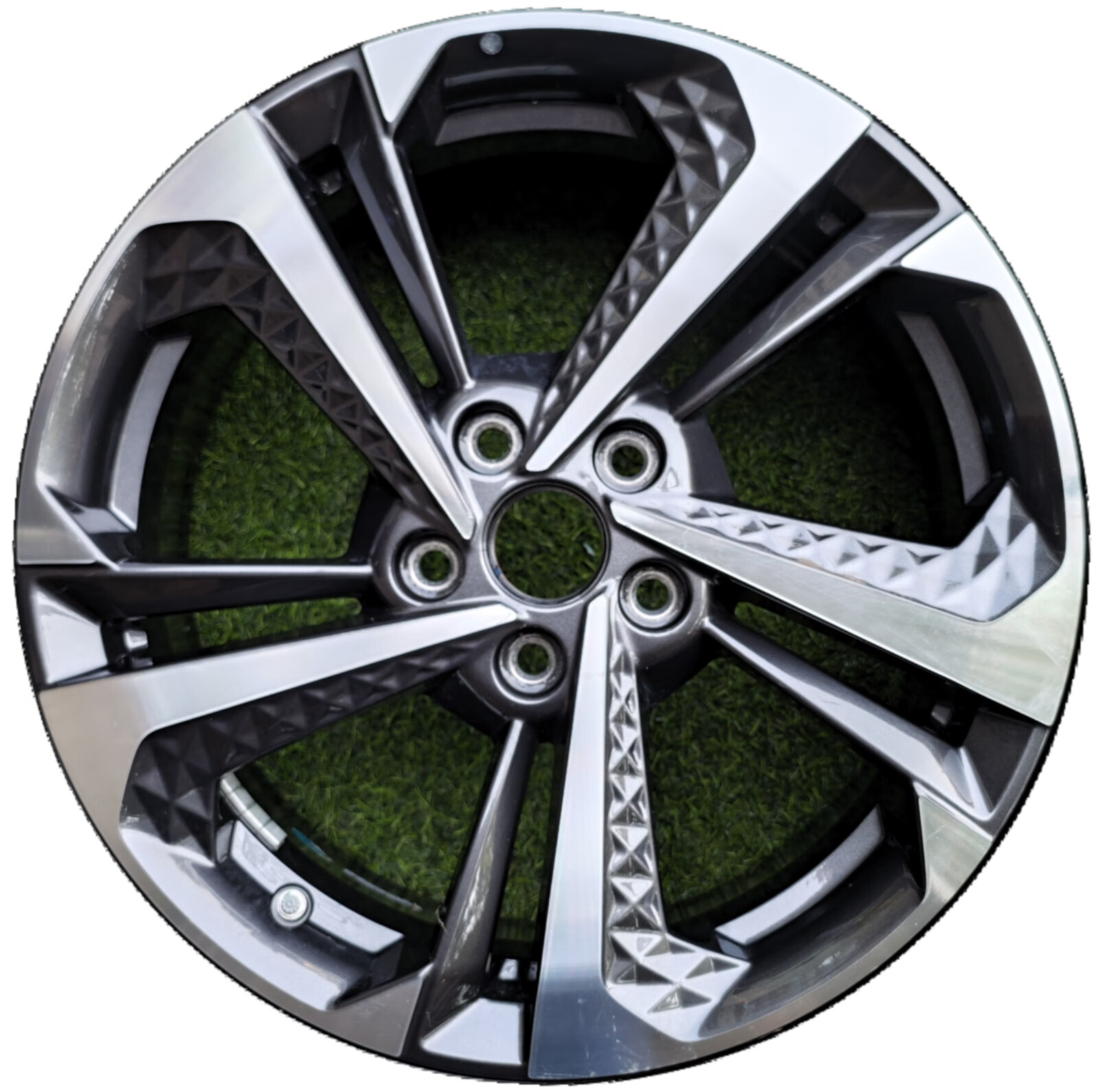 贺洛适用于吉利cool激擎原厂原装18寸拆车铝合金轮毂钢圈铝圈备胎 18