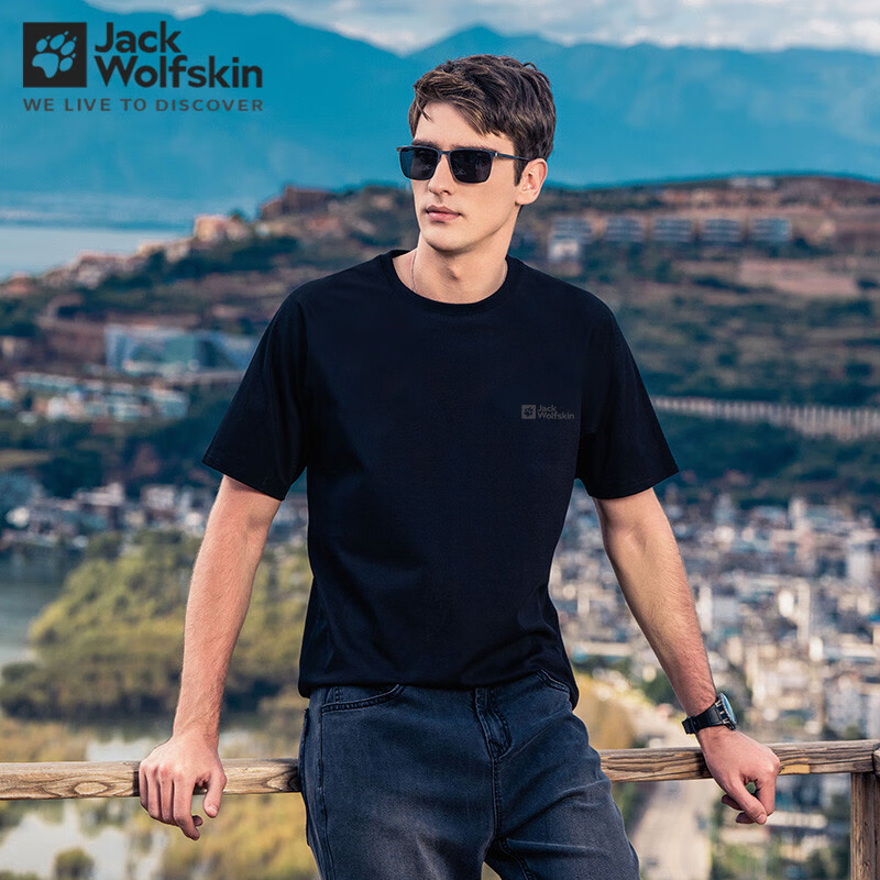 Jack Wolfskin��צT���л����˶�������������͸�����ɰ��䴿ɫ��ɶ����� 