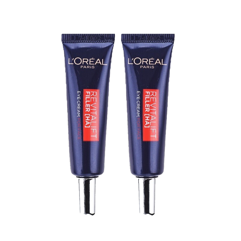 欧莱雅（LOREAL）紫熨斗眼霜 玻色因全脸淡纹女玻色因淡化眼眼纹7.5ml（体验装两支装）zw