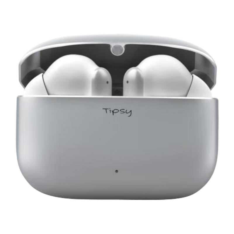 Tipsy微醺K2 2023新款蓝牙耳机真无线主动降噪耳机游戏无延迟hifi 2023旗舰款-流光银