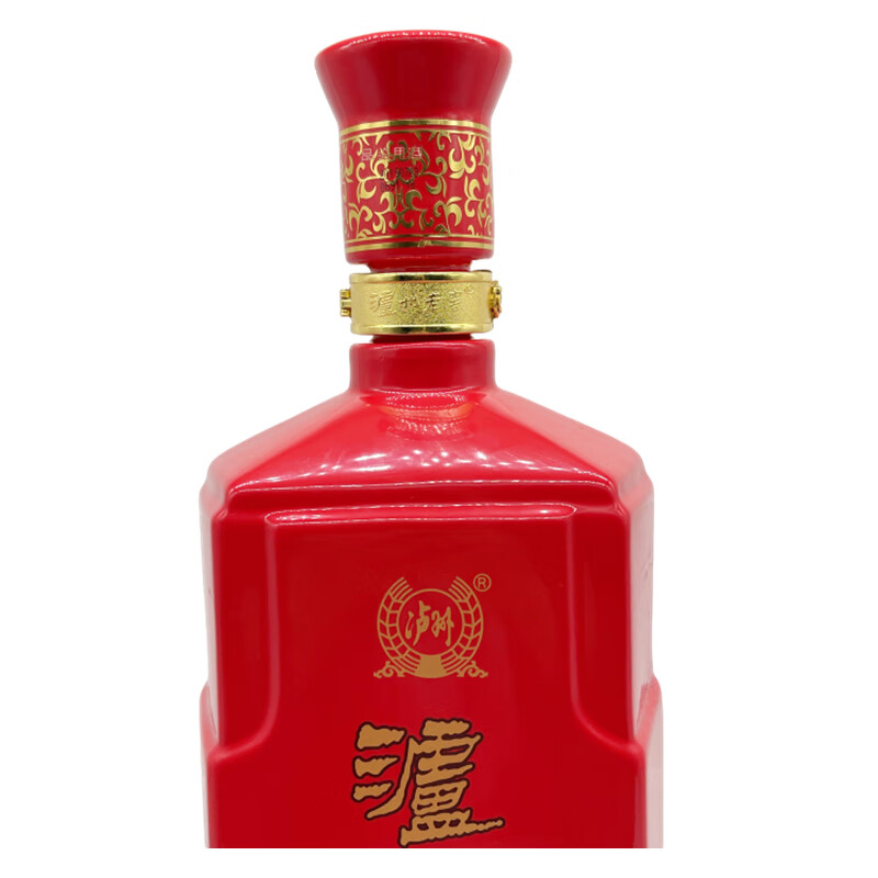 泸州老窖红酝头曲52度(5斤装)大瓶装白酒 红色喜庆2.5l*2瓶 整箱装