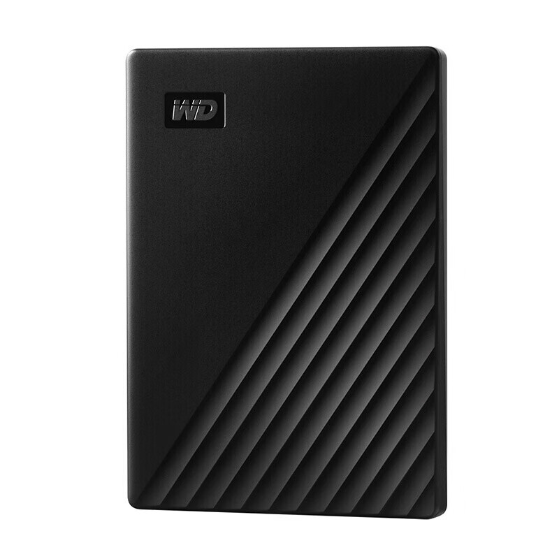 西部数据(WD) 移动硬盘5t My Passport USB3.0 便携 加密自动备份 兼容Mac  随行版【经典黑】官方标配 5TB