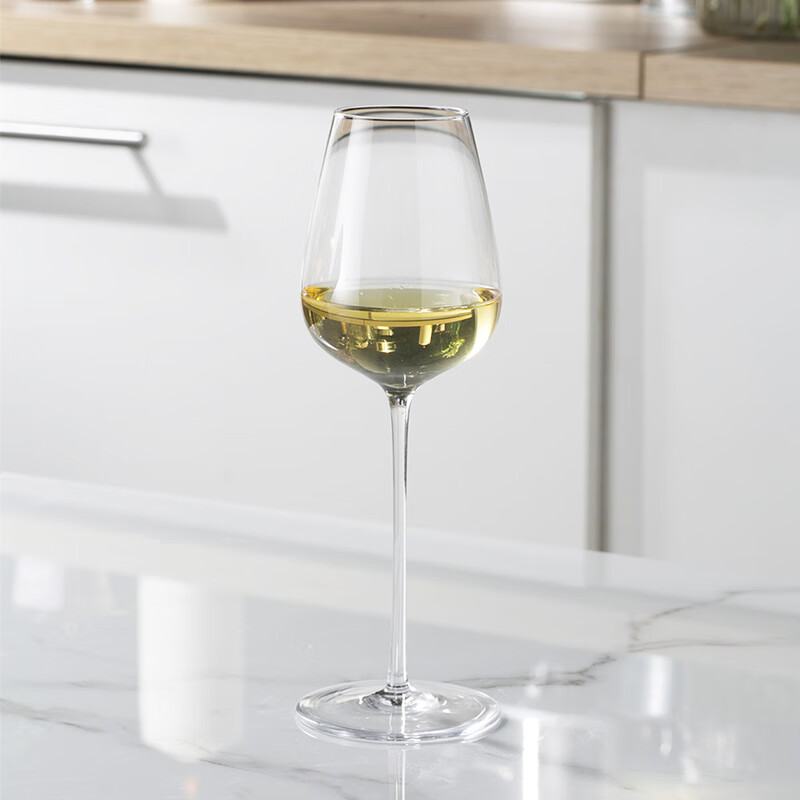 妙普乐一水晶红酒杯超薄 白葡萄酒杯一个薄口红酒杯喝红酒杯子1支350