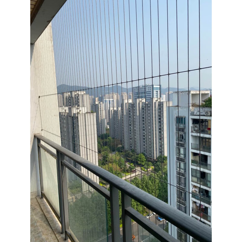 重庆隐形防护网防盗安纱窗阳台飘窗安全防护栏