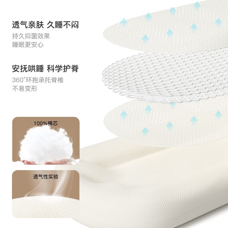 YEESOOM床中床婴儿 婴儿哄睡床中床神器 新生儿防惊跳子宫仿生床睡得好 四季通用抗菌柔软床中床-迷雾灰